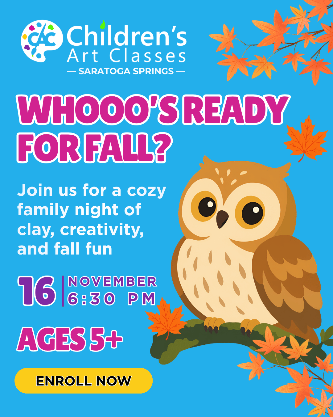 Who's Ready for Fall Clay Night